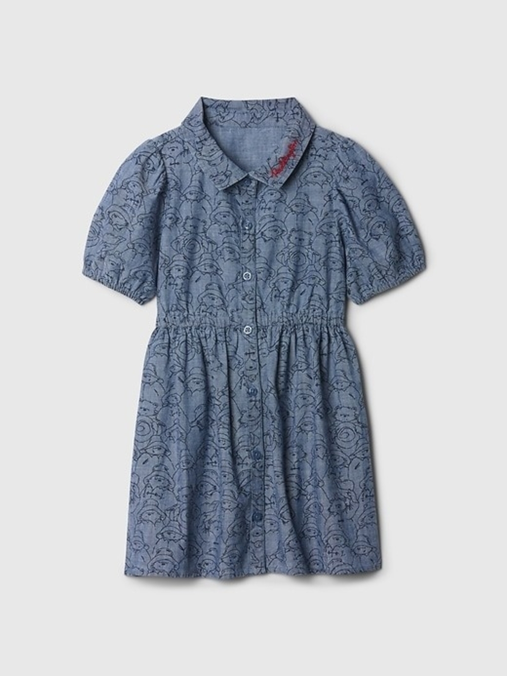 NWOT GAP Paddington Bear Chambray Dress